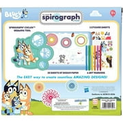 Spirograph Cyclex Studio Bluey - The Easy Way to Make Countless Amazing Spiral Art Designs Bluey Playset Art Kit - for Kids Ages 5 and Up