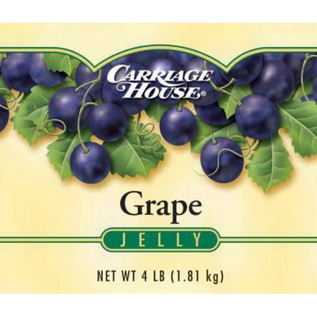 (Price/Case)Carriage House 4 Lb Grape Jelly-Case Of 6