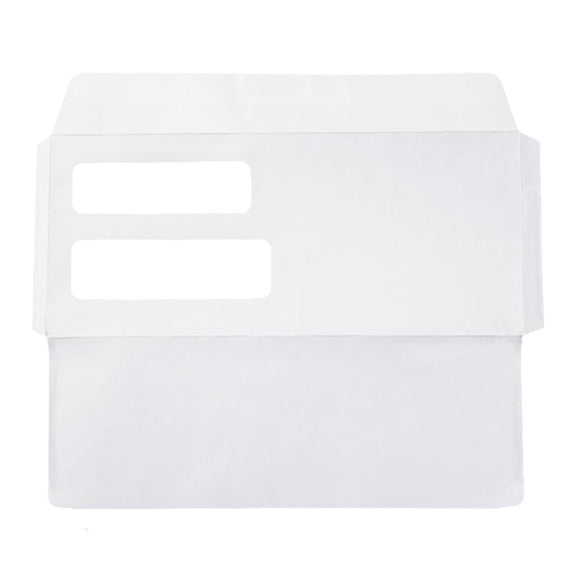 Ywmsfl Privacy Protected Envelopes Double Display Window Office Mailing Solution
