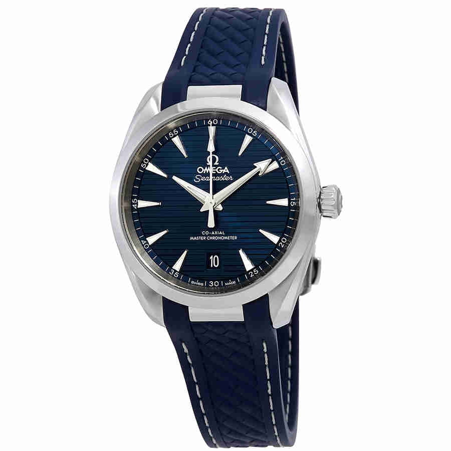 Omega - Omega Seamaster Aqua Terra 150M Co-Axial Master Chronometer 38 mm Automatic Blue Dial 
