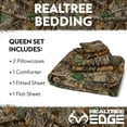 thumbnail image 5 of Realtree Edge Bedding Set, Queen 5 Piece Bed in a Bag with Comforter, Sheets, and Pillowcases, 5 of 6