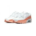 thumbnail image 3 of Big Kid's Nike Air Max 90 LTR SE White/Aura-Lt Madder Root (DM0956 100) - 3.5, 3 of 5
