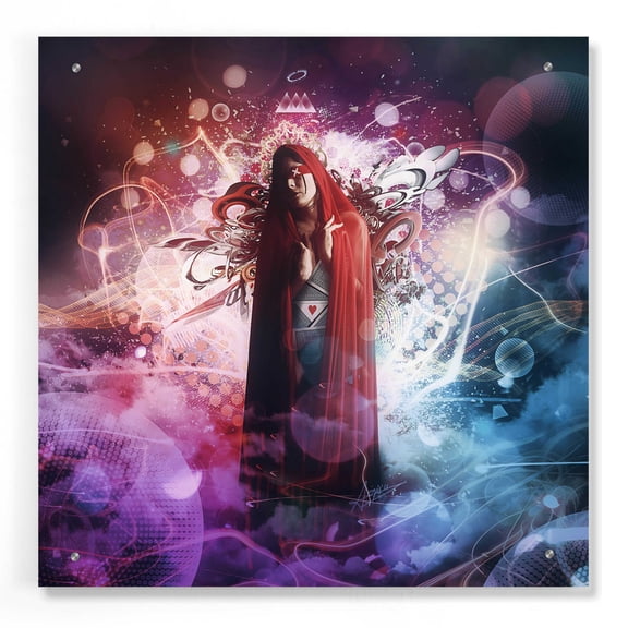 Epic Art 'Placebo Effect' by Mario Sanchez Nevado, Acrylic Glass Wall Art, 24"x24"