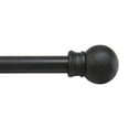 thumbnail image 2 of Kenney Manufacturing KN365-5 48-84 in. Black Fiona Cafe Rod, 2 of 3