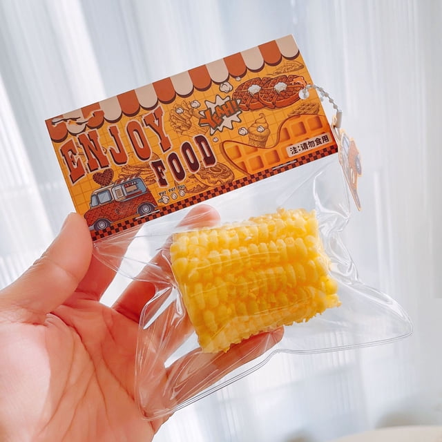 Juguete sensorial súper suave para el fango | Herramienta de descompresión para alivio de estrés Music Pinch | Diseño realista de alimentos | Apretar, estirar y dar forma | Terapia táctil de la mano