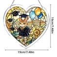 Acrylic Heart Wind Chime, 94 Piece Puzzle Pendant, DIY Wind Chime Kit ...