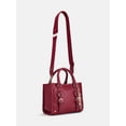 thumbnail image 2 of Madden NYC Women's Mini Tote Handbag, Burgundy, 2 of 4