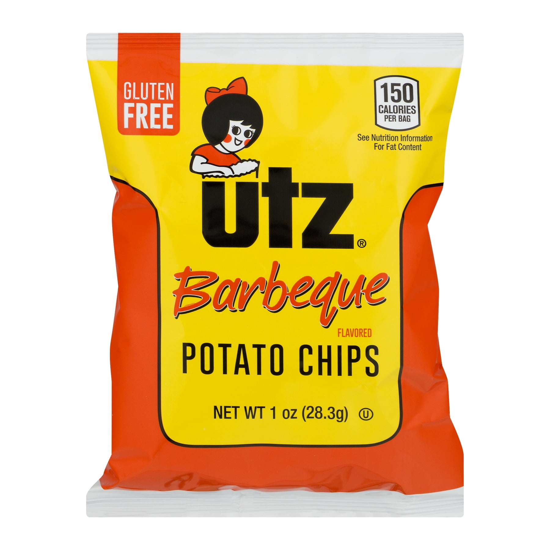 Utz Barbeque Potato Chips, 1 Oz.