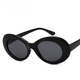 thumbnail image 5 of Gafas de sol de moda de estilo coreano, gafas de sol redondas retro para hombre, gafas de sol para mujer, 5 of 5