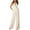 White, variant on Riforla Women Sexy Solid Color Party Sexy Halterneck Trousers with Pockets Jumpsuit Womens Jumpsuit Orange S