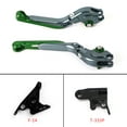 thumbnail image 2 of Levier d'Embrayage de Frein Réglable et Extensible pour Trident 2022 Bobber 17-19 Tiger 800 Vert, 2 of 10