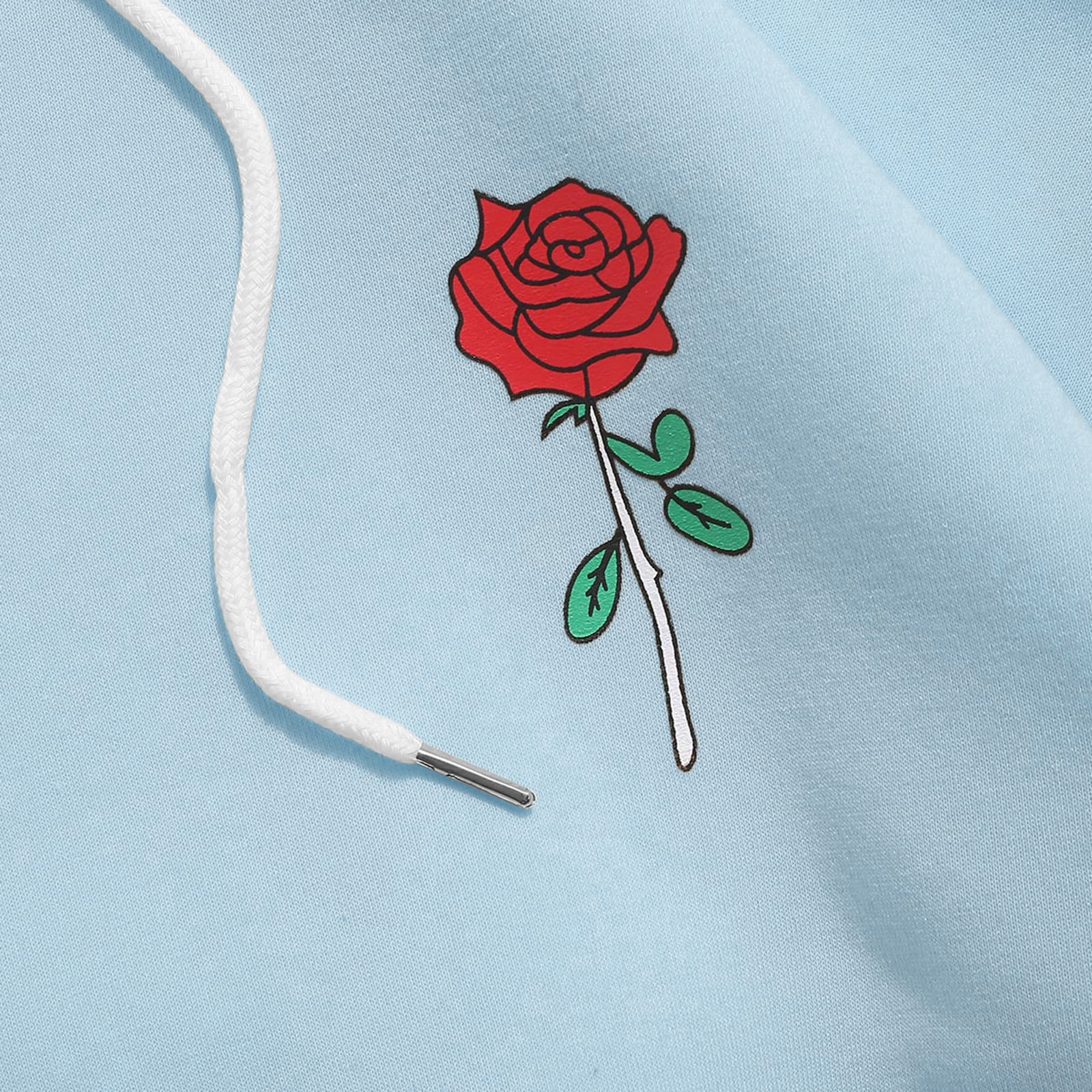 Zaful Colts Hoodies for Men Rose Letter 