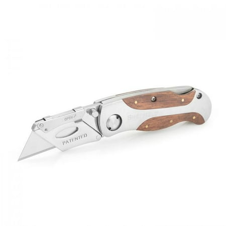 

Wood Handle Lockback Knife