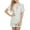 White, variant on Black and Friday Clothing Sales Idoravan Women Sets Clothing Womens Fashion Summer Sleeve Two-piece Loose Casual T-shirt Shorts Pants Sets