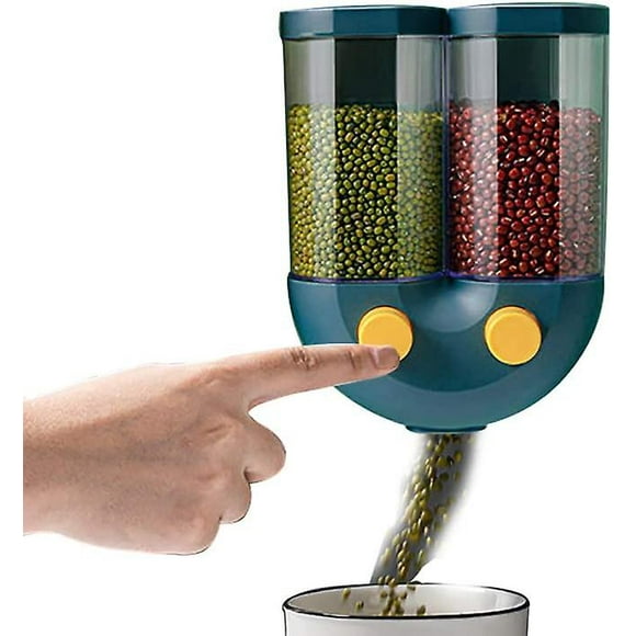 Wall Mounted Dispenser, Suitable For Grain Candy Dispenser White