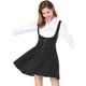 thumbnail image 1 of Vestido de tirantes Allegra K Negro L, 1 of 7