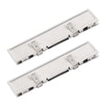 thumbnail image 1 of 2 Pcs Silver Tone Aluminum Memory Heatsink Shim Cooler Cooling Fins Memory Heat Spreader for DDR SDR RAM, 1 of 7