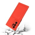 thumbnail image 5 of Galaxy Note 20 Ultra Case, Slim Soft Fit Shockproof Protection Case Dropproof Non-Slip Silicone Case with Card Slots Soft TPU Bumper Phone Wallet Case for Samsung Galaxy Note 20 Ultra, Red, 5 of 7