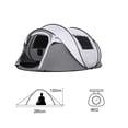 thumbnail image 6 of Capacious Immediate Tent Burst Up Plan 9.2x6. Floor Area Family Rapid attach Outdoor Tasks Permanent Polyster., 6 of 9