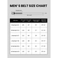 thumbnail image 4 of INXX STREET Cowhide Leather Alloy Pin Buckle Black Soft Belt for Men Waist 42 inch Business Casual Durable,Gift Box&Width 1.5 inch, 4 of 12