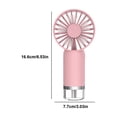 thumbnail image 3 of weibbin New Handheld Spray Fan Small And Exquisite USB Rechargeable Multifunctional Household Desk Spray Hydration Fan Cool Portable, 3 of 5