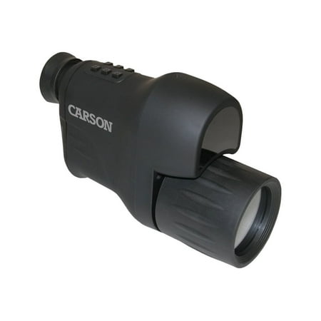 Carson Aura Portable Digital Night Vision Monocular, Black w/ Wrist Strap