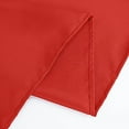 thumbnail image 5 of Balsa Circle 90" x 132" Premium Polyester Rectangular Tablecloth Table Linens Red, 5 of 8