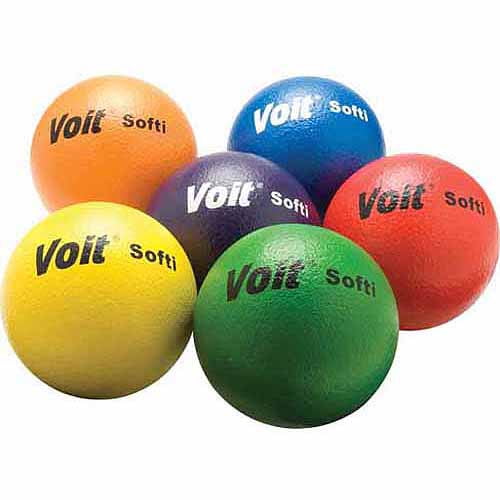 Volley 160 mm Softi Low Bounce Ball Verde