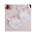 thumbnail image 4 of Womens Double Support Cotton Wire-Free Bra Soft Smoothing Wirefree Bra Comfort Strap Wirefree Bra, 4 of 5