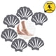 thumbnail image 5 of Advancent Alfombrilla de ducha impermeable para baño, pegatina antideslizante de agarre fuerte, fácil de eliminar residuos que están listos Juegos de accesorios de baño azul 6 piezas, 5 of 5