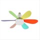 thumbnail image 1 of Ceiling Fans With Lights E27/26 Socket Screw Ceiling Fan Multicolor,A, 1 of 4