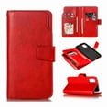 thumbnail image 2 of Samsung A51 4G Case, Wallet Case A51 4G, Galaxy A51 4G PU leahter Case, Dteck PU Leather Magnet Stand Wallet Credit Card Holder Flip Case 9 Card Slots Cover For Samsung A51 4G, red, 2 of 3