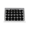 thumbnail image 3 of 12 Pares de Pernos Prisioneros Pendientes Ningún Perno de Oído 4m M 6m M 7m M -dix mm Negro (12 pares) Yinane Clip en aretes Ear Stud, 3 of 4