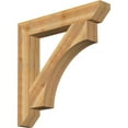 thumbnail image 1 of Ekena Millwork 6"W x 40"D x 40"H Westlake Slat Rough Sawn Bracket, Western Red Cedar, 1 of 4