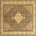 thumbnail image 1 of Ahgly Company Indoor Square Persian Brown Traditional Area Rugs, 7' Square, 1 of 4