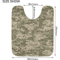 thumbnail image 4 of GZHJMY Digital Camouflage Camo Pattern Bath Mat for Bathroom Rugs Rectangle Carpet for Shower, Fluffy Absorbent & Machine Washable, 16x24 Inch Carpet Runner, 4 of 5