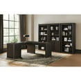 thumbnail image 3 of Martin Furniture Tulane Executive Bookcase With Doors, Brown, 3 of 7
