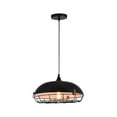 thumbnail image 1 of Xtricity - Pendant Light, 13.7 '' Width, From the Volcano Collection, Black, 1 of 3