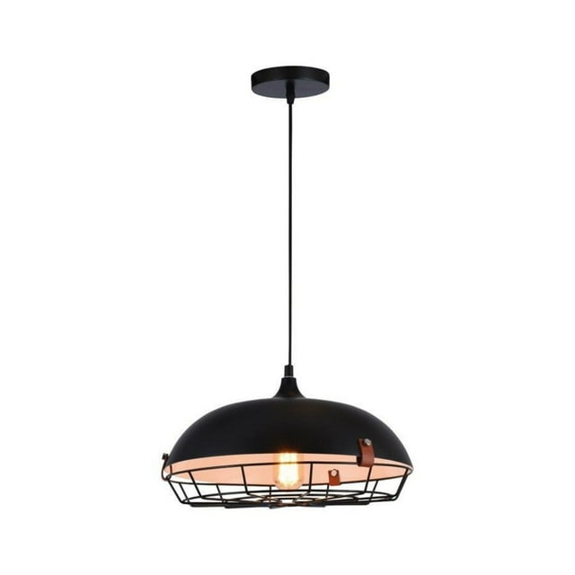 Xtricity - Pendant Light, 13.7 '' Width, From the Volcano Collection, Black