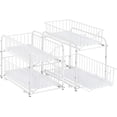 thumbnail image 3 of 2 Pack Stackable Under Sink Cabinet Organizer with Sliding Storage Drawer, 3 of 8