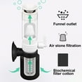 thumbnail image 2 of JUNWELL Mini Air Driven Sponge Aquarium Filter for 0.5-5 Gallon Small Fish Tank, 2 of 8