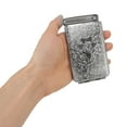 thumbnail image 4 of Cigarettes Case, Elastic Band Cigarettes Storage Box Zinc Alloy  Sealing 3D Relief Pattern  For Daily ANGGREK Plata por 20 Cigarrillos Finos, 4 of 8