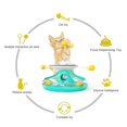 thumbnail image 2 of MZP-01 Cat Turntable Leaking Food Toy Pet Toy Funny Cat Stick Cat Feeding Roller Turntable (FDA Cert, 2 of 5