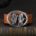 thumbnail image 4 of Cowboy Belt Buckles for Men American Flag Belt Buckle Vintage Rodeo Texas Big Cowboy Buckle, 4 of 5