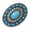 Type A, variant on Delicate Waist Belt Replacements Buckle Multiple Functional Ethnic Turquoises Buckles for Customize Apparels Tool