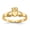 Silver, Gold, Rose Gold, variant on Genuine 14K Yellow Gold Irish Claddagh Ring, Heart and Crown Design, Gift for Women & Men