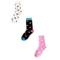 thumbnail image 4 of 6 pairs of Zenana Colorful Heart Pattern Casual Crew Ankle Length Socks, 4 of 4