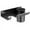 Black, variant on Self Adhesive Organizer Hair Dryer Holder Wall Mounted Blow Dryer Hair Dryer Holder Wall Mount,Bathroom & Bedroom Hair Care Styling Tools Organ