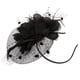 thumbnail image 1 of Sombrero de boda cóctel Zulema Pillbox Knot Derby Hat Negro para mujer, 1 of 8