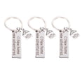 thumbnail image 1 of unbranded 3Ud Accesorios De Llaveros En Inoxidable Para Regalo De Y Uso Diario, 1 of 8